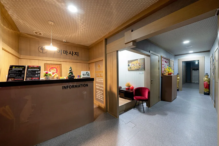 북구 노원동3가 탑아로마 내부 인테리어 · 아로마 마사지샵