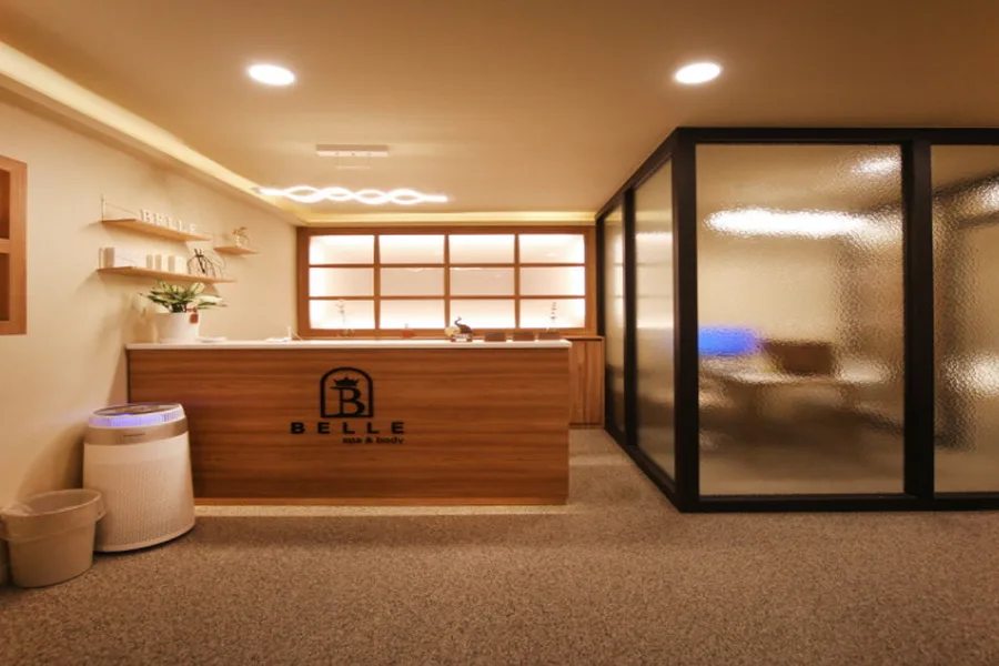 부평구 산곡동 벨르스파앤바디 내부 인테리어 · 아로마 마사지샵