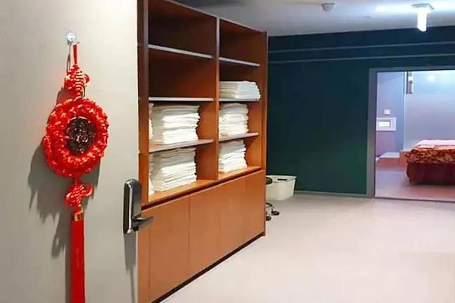 유성구 관평동 민트체형관리 내부 인테리어 · 아로마 마사지샵