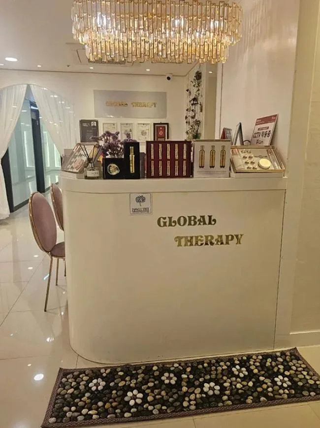김해시 내동 글로벌테라피 대표 전경 · 아로마 마사지샵