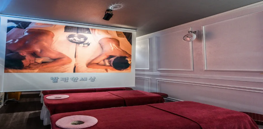 서귀포시 색달동 발편한세상 내부 인테리어 · 아로마 마사지샵