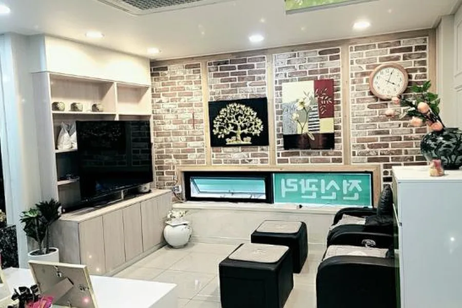 사하구 당리동 텐텐풋샵 내부 인테리어 · 아로마 마사지샵