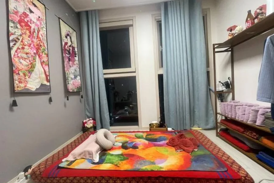 수영구 광안동 킹덤타이 내부 인테리어 · 아로마 마사지샵