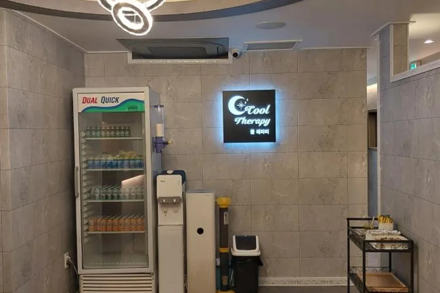 수영구 남천동 쿨테라피 내부 인테리어 · 아로마 마사지샵